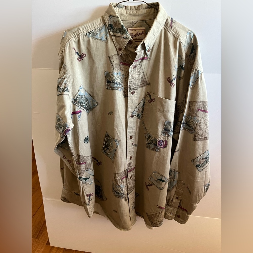 Vintage Woolrich Outdoors Man Shirt